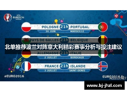 北单推荐波兰对阵意大利精彩赛事分析与投注建议
